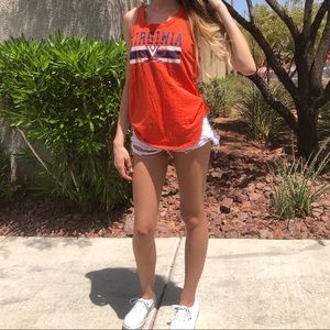 ProPlayer Orange Virginia Tank Top